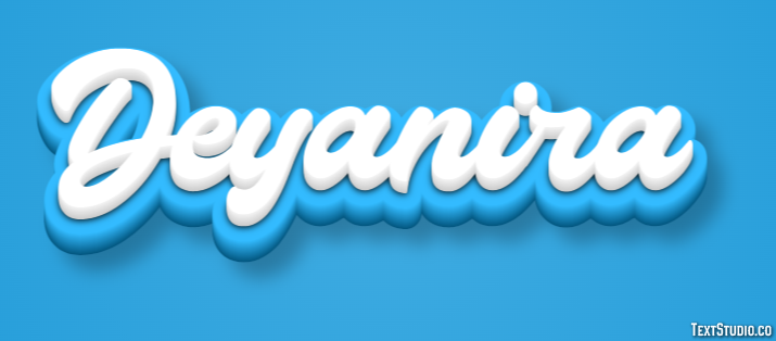 Deyanira Efecto de texto