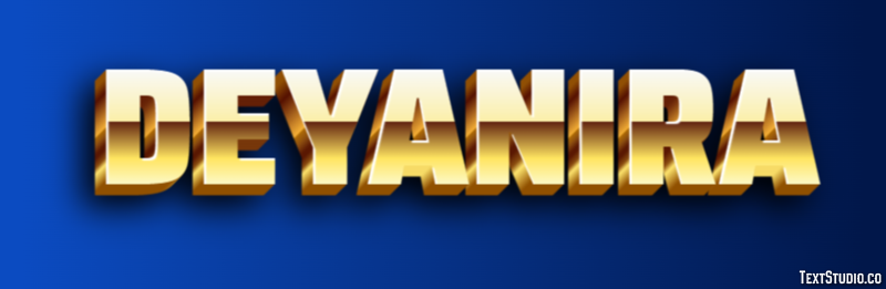 Deyanira Efecto de texto
