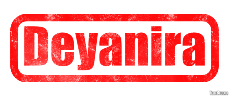 Deyanira Efecto de texto