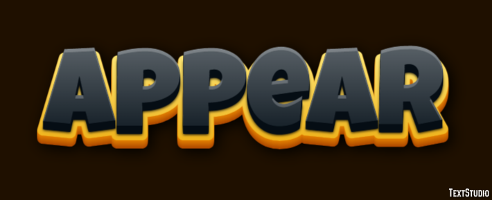 Appear Text Effect