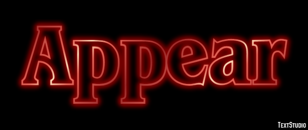 Appear Text Effect