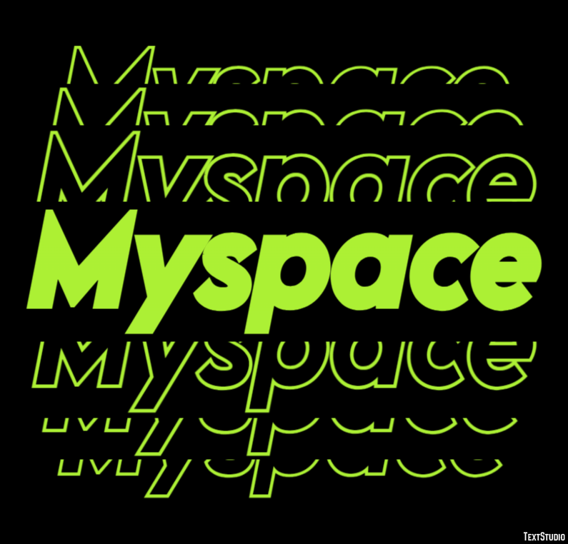 Myspace Metin Efekti