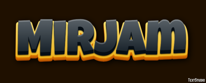 Mirjam Text Effect