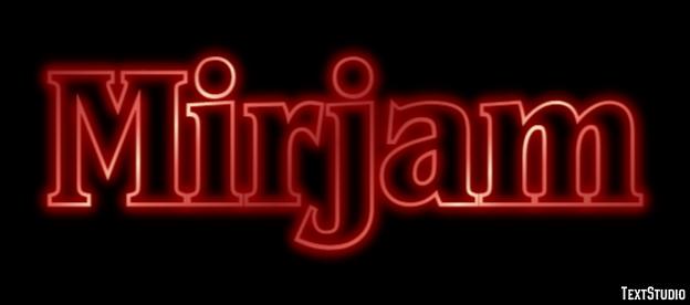 Mirjam Text Effect