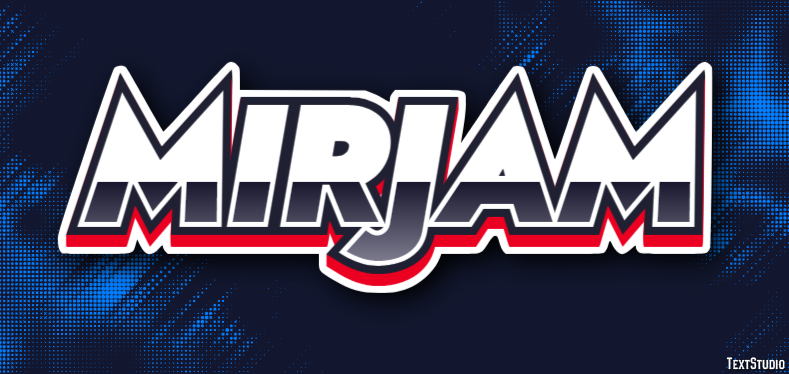 Mirjam Text Effect