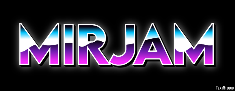 Mirjam Text Effect