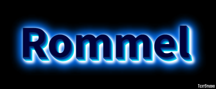 Rommel テキスト効果