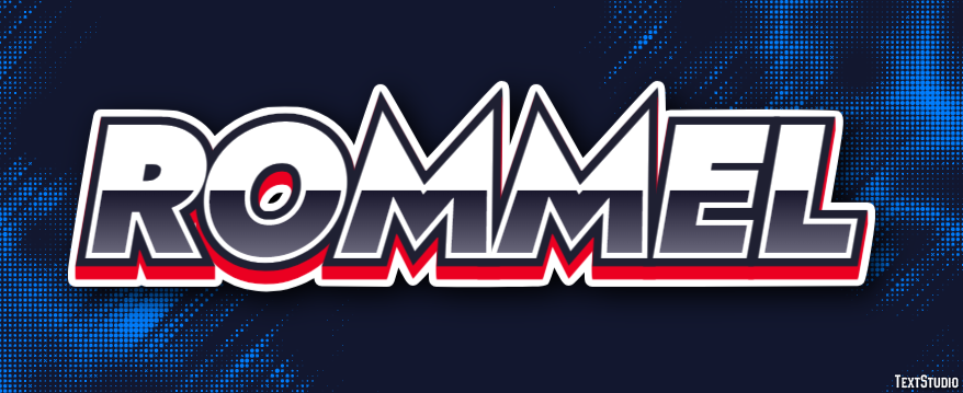 Rommel Text effect