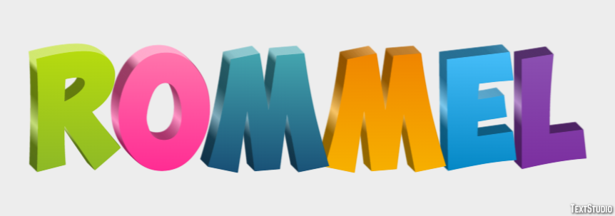 Rommel Text effect