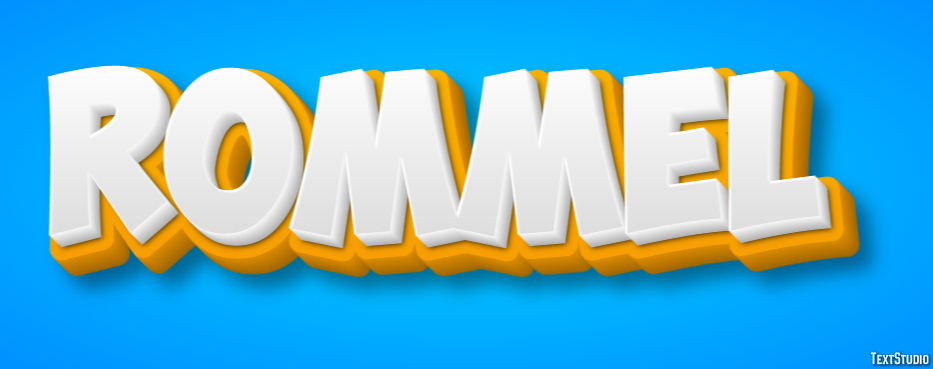 Rommel Text effect