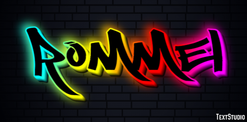 Rommel Text effect