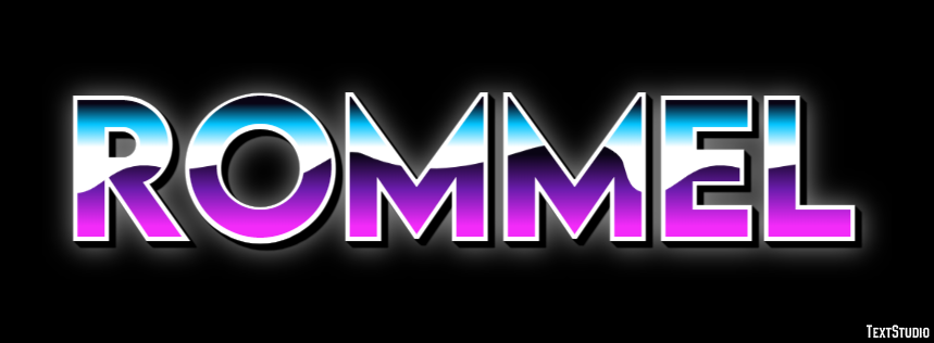 Rommel Text effect