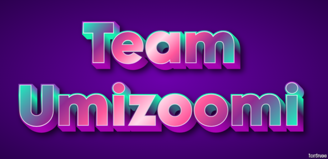 Team Umizoomi Text effect