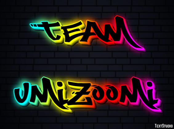 Team Umizoomi Text Effect