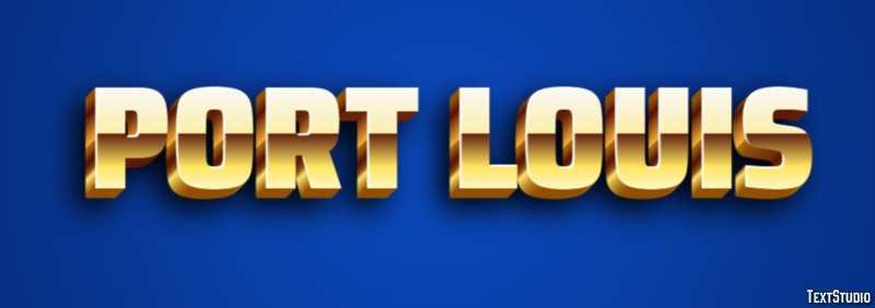 Port Louis Effetto testo
