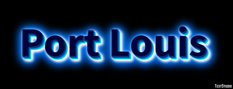 Port Louis Effetto testo