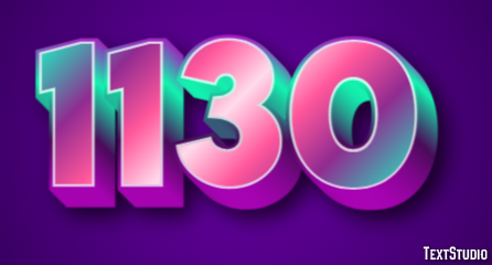 1130 Effetto testo