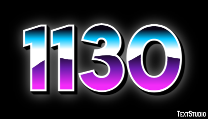 1130 Text Effect
