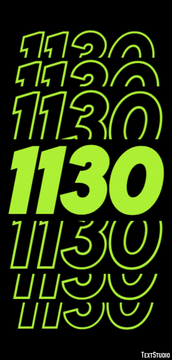 1130 Text Effect
