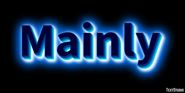 Mainly Text Effect
