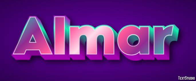 Almar Text Effect