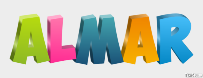 Almar Text effect