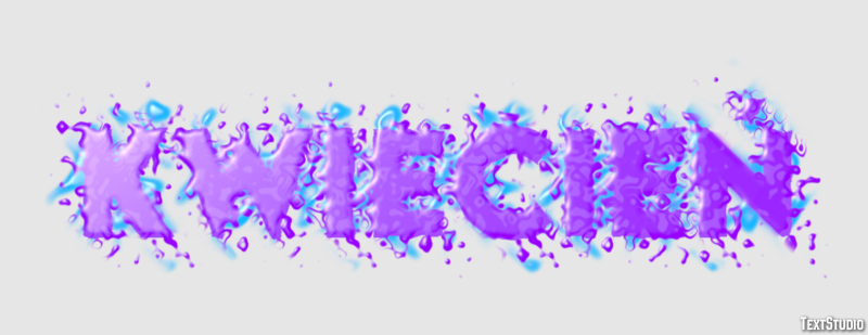 Kwiecień Efeito de texto
