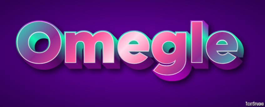 Omegle Efecto de texto