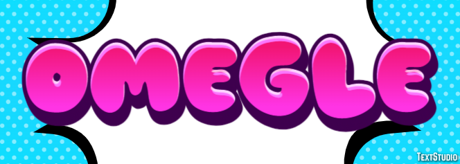 Omegle Efeito de texto