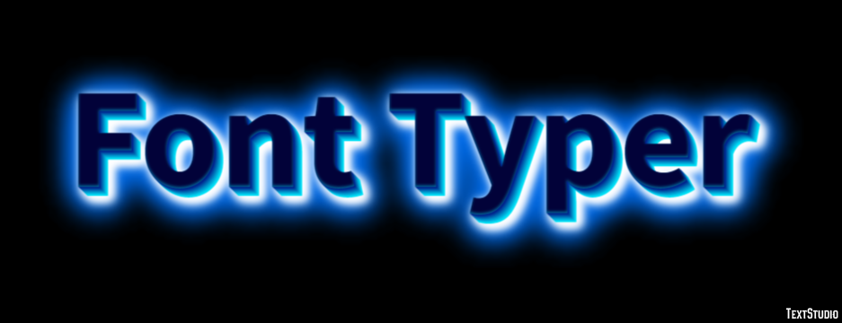 Font Typer Text Effect