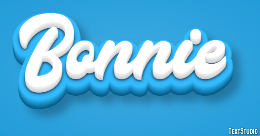 Bonnie Text Effect