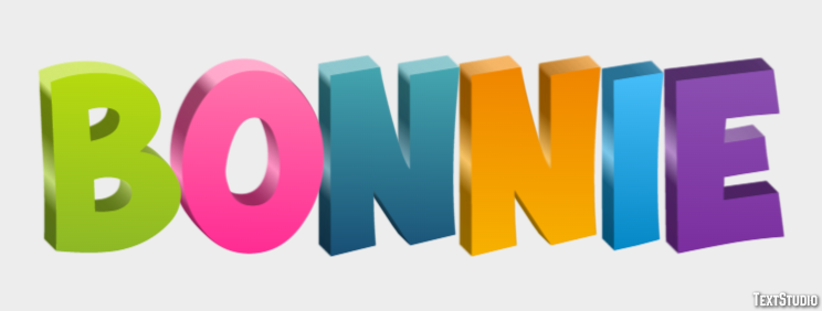 Bonnie Text Effect