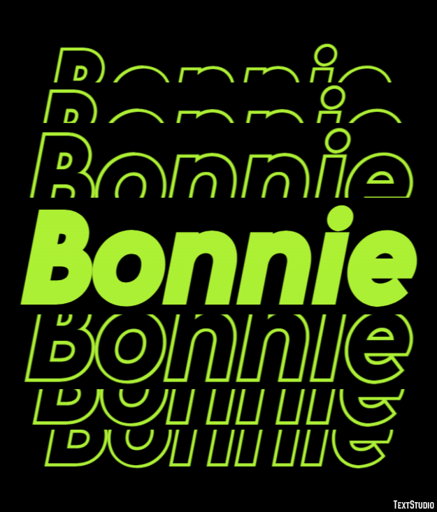 Bonnie Text Effect