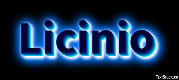 Licinio Effetto testo