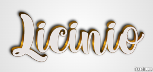 Licinio Effetto testo