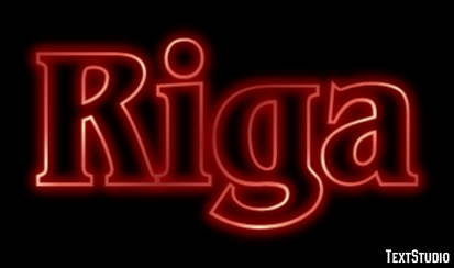 Riga Efekt tekstowy