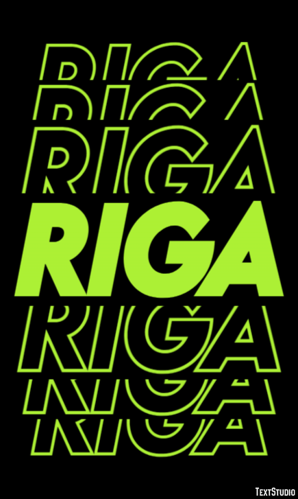 Riga Efekt tekstowy