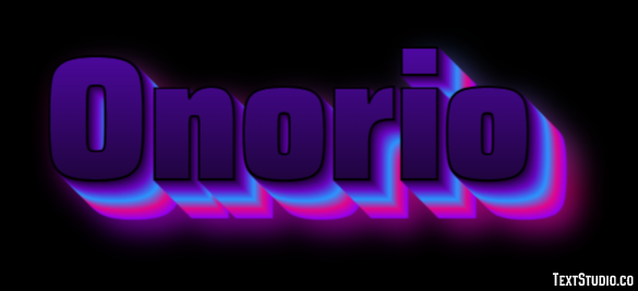 Onorio Effet de Texte