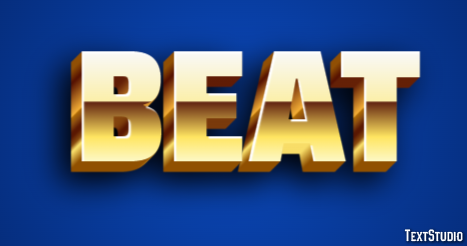 Beat Text Effect