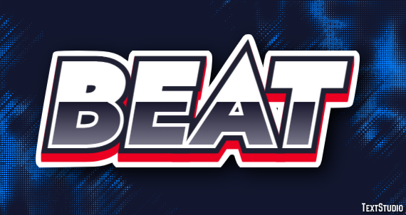 Beat Text Effect