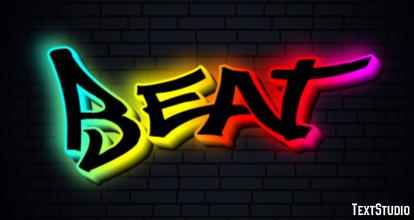 Beat Texteffekt