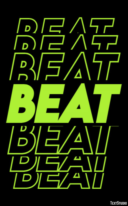 Beat Text Effect