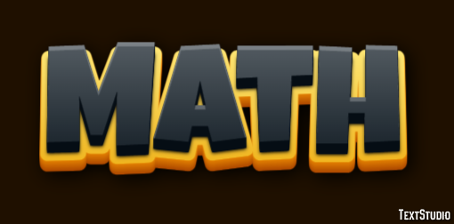Math Text Effect