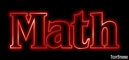 Math Text Effect