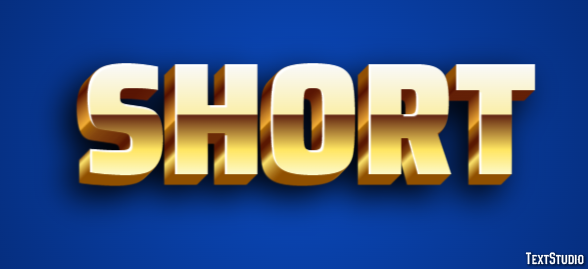Short Text Effect