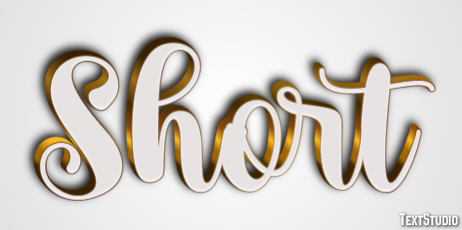 Short Text Effect