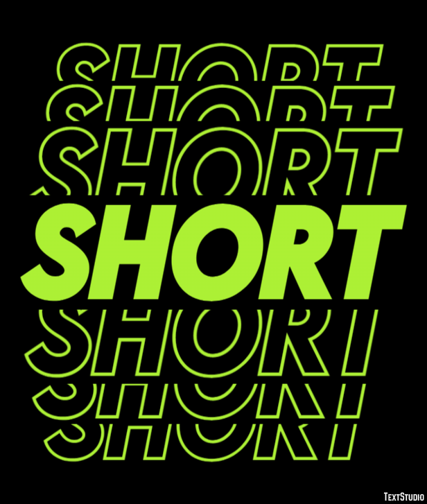Short Text Effect
