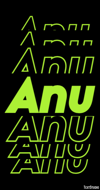 Anu Text Effect
