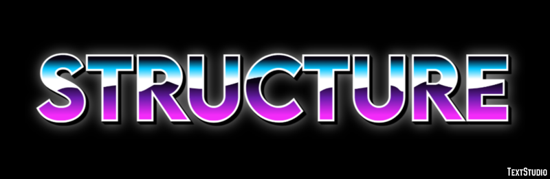 Structure Text Effect