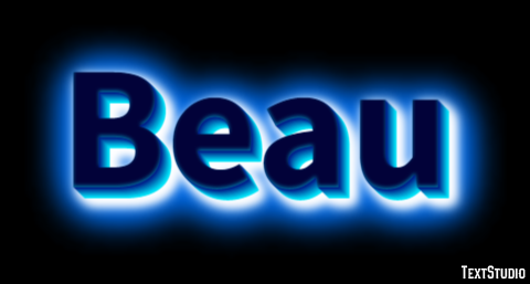 Beau テキスト効果